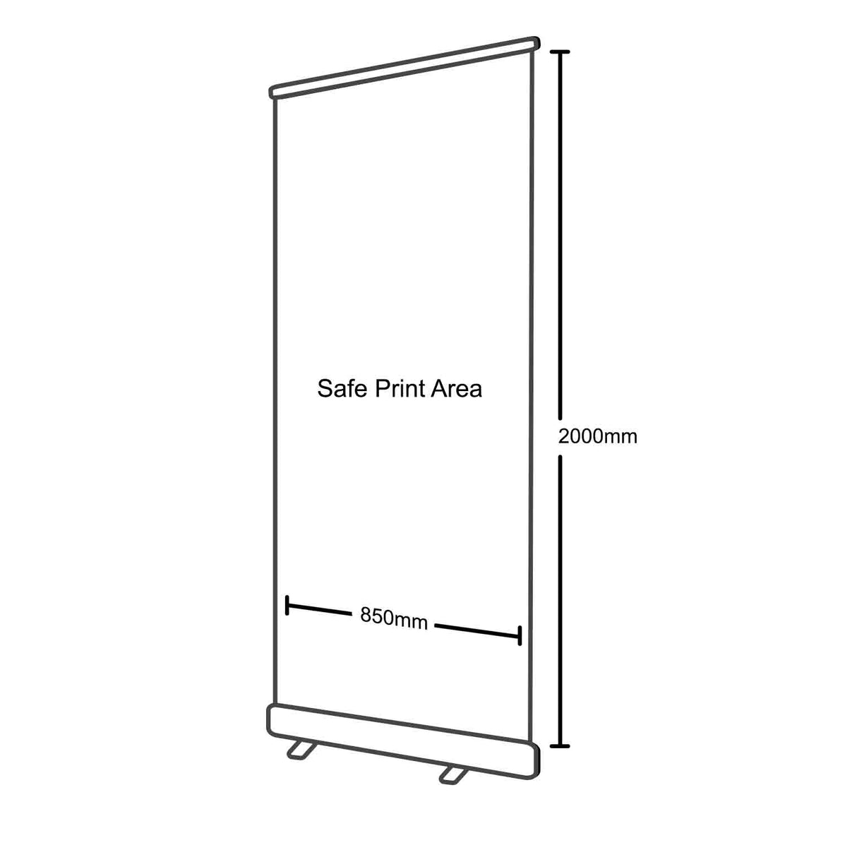 Pull Up Banner2000x850mm