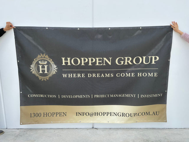 Eye-Catching Outdoor Mesh Banners