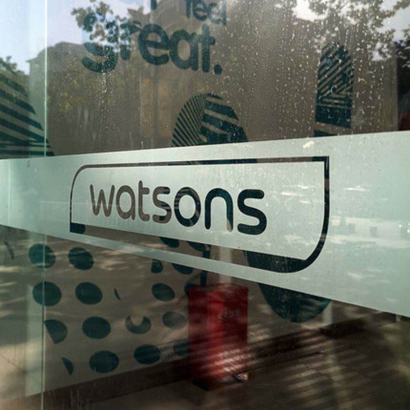 Custom Perforated window vinyl