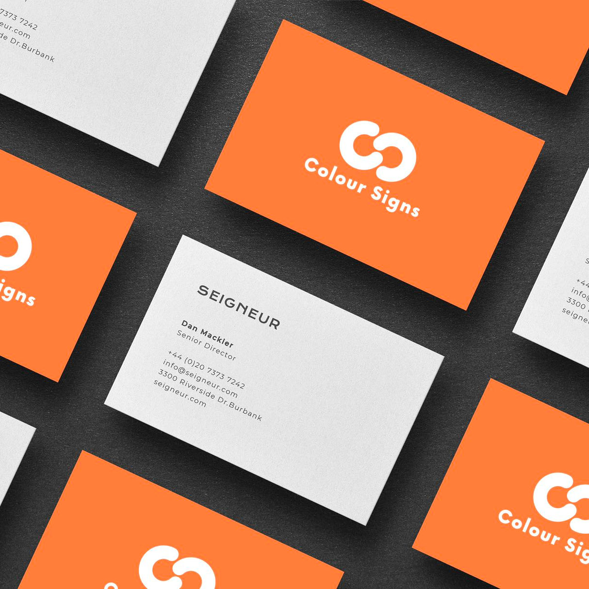 Premium Linen Business Cards