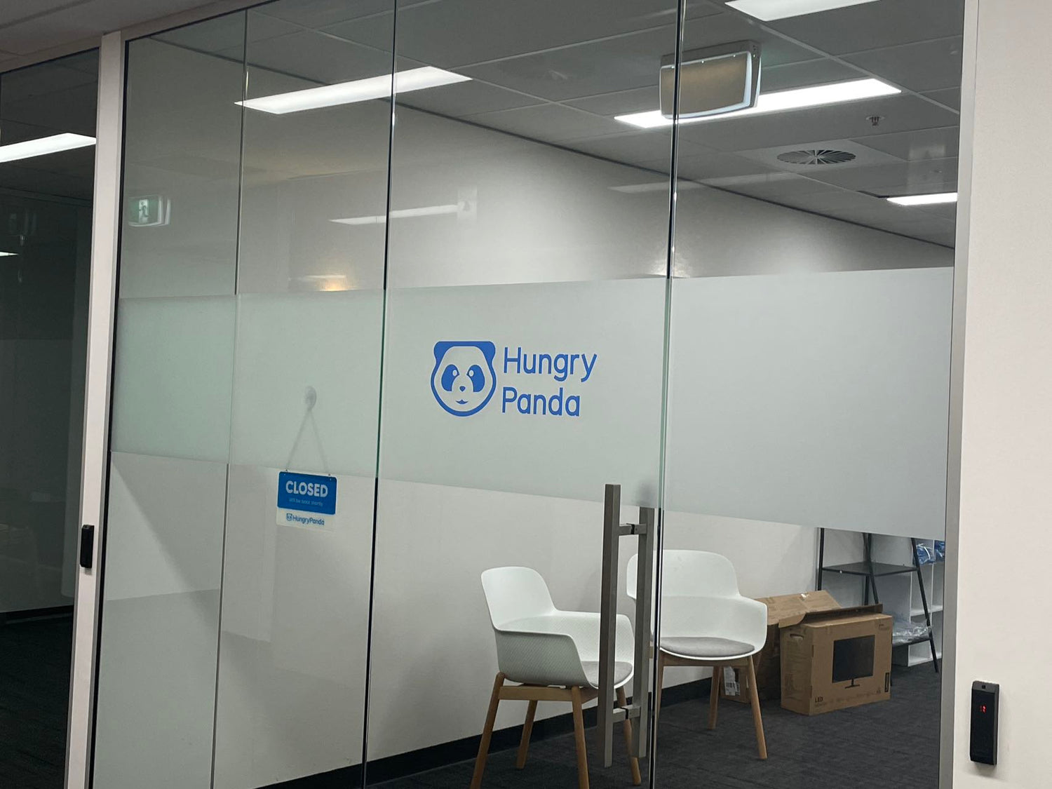 Custom Perforated window vinyl