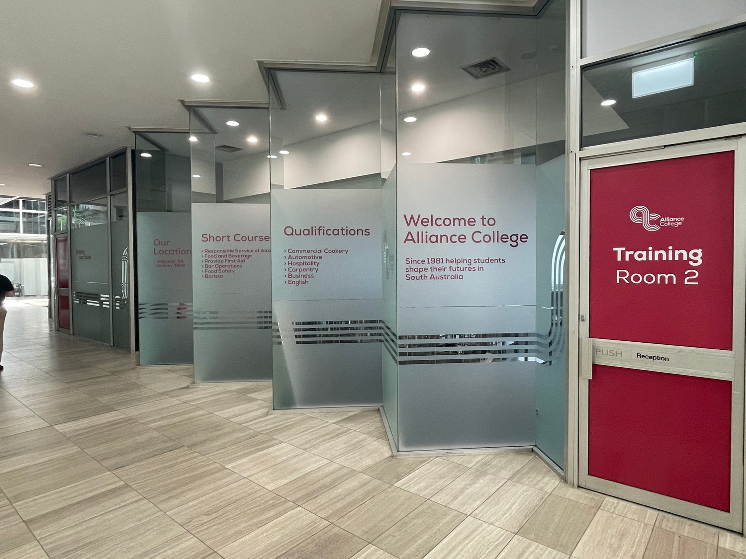 Frosted Window Graphics