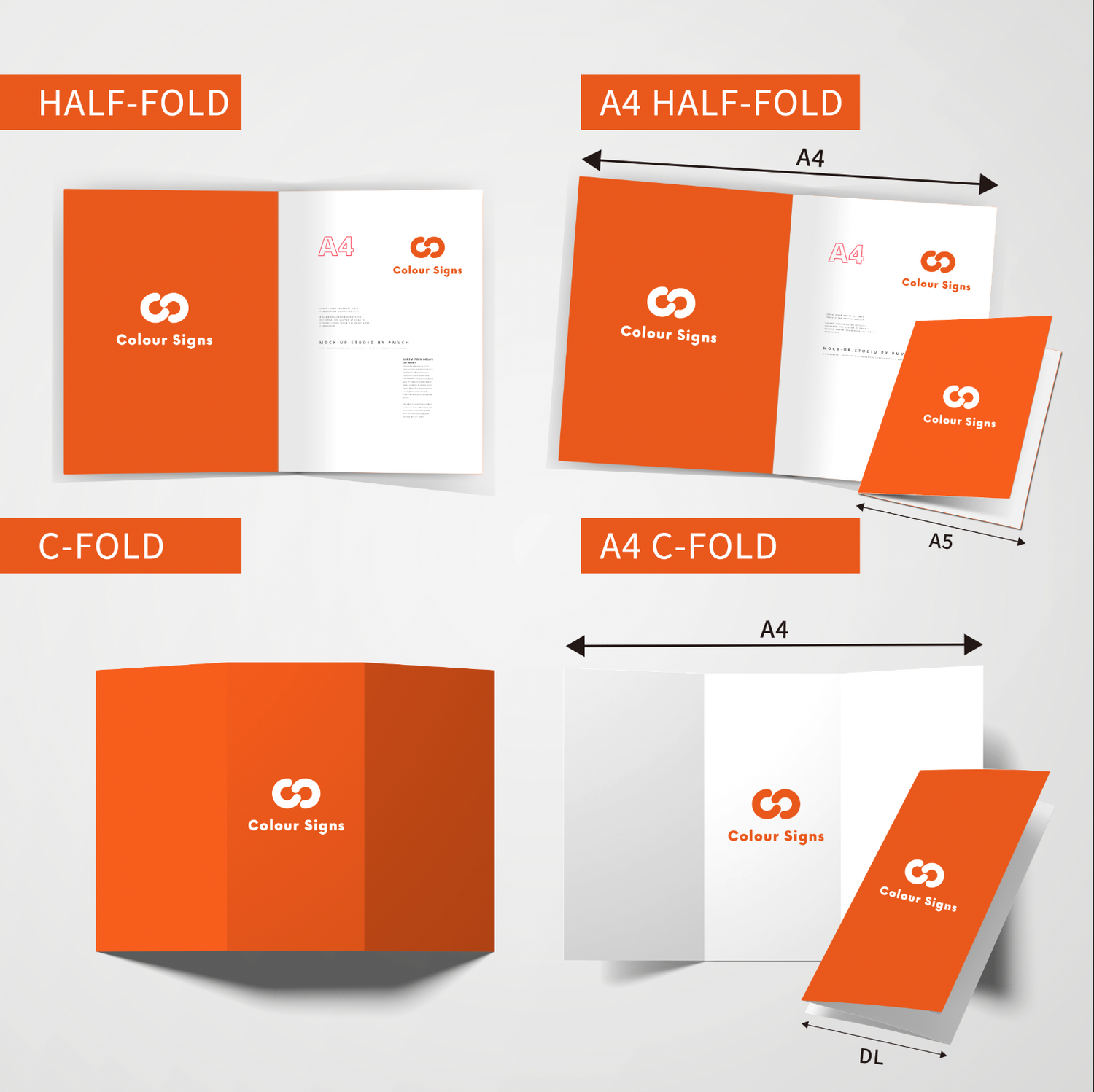 Professional A4 Bi-Fold Flyers
