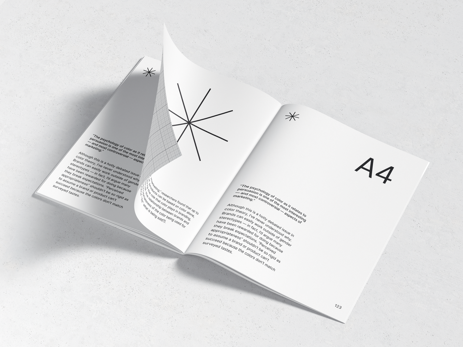 Booklets (A4) Portrait - Saddle Stitched Self Cover