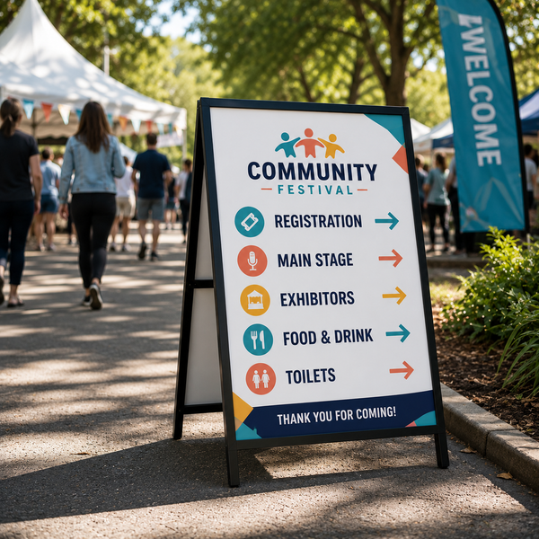 Event Directional Sign