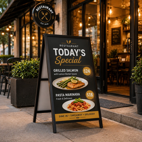 Restaurant Menu Board