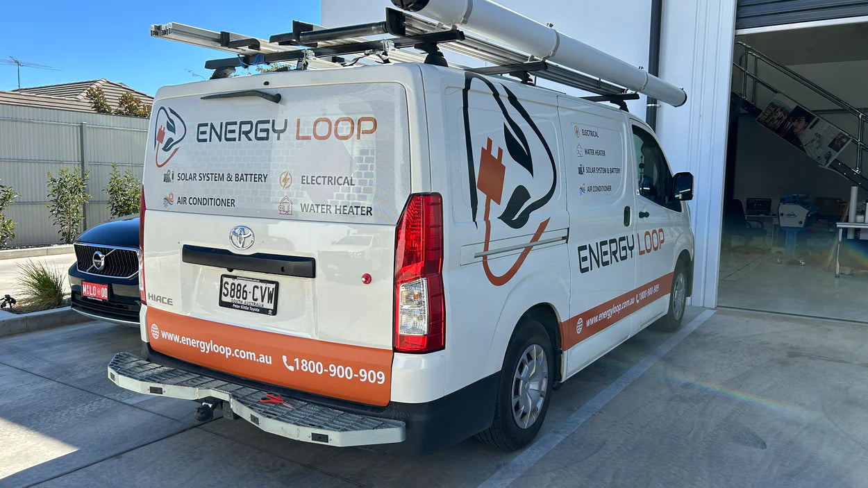 Energy Loop vehicle wrap project