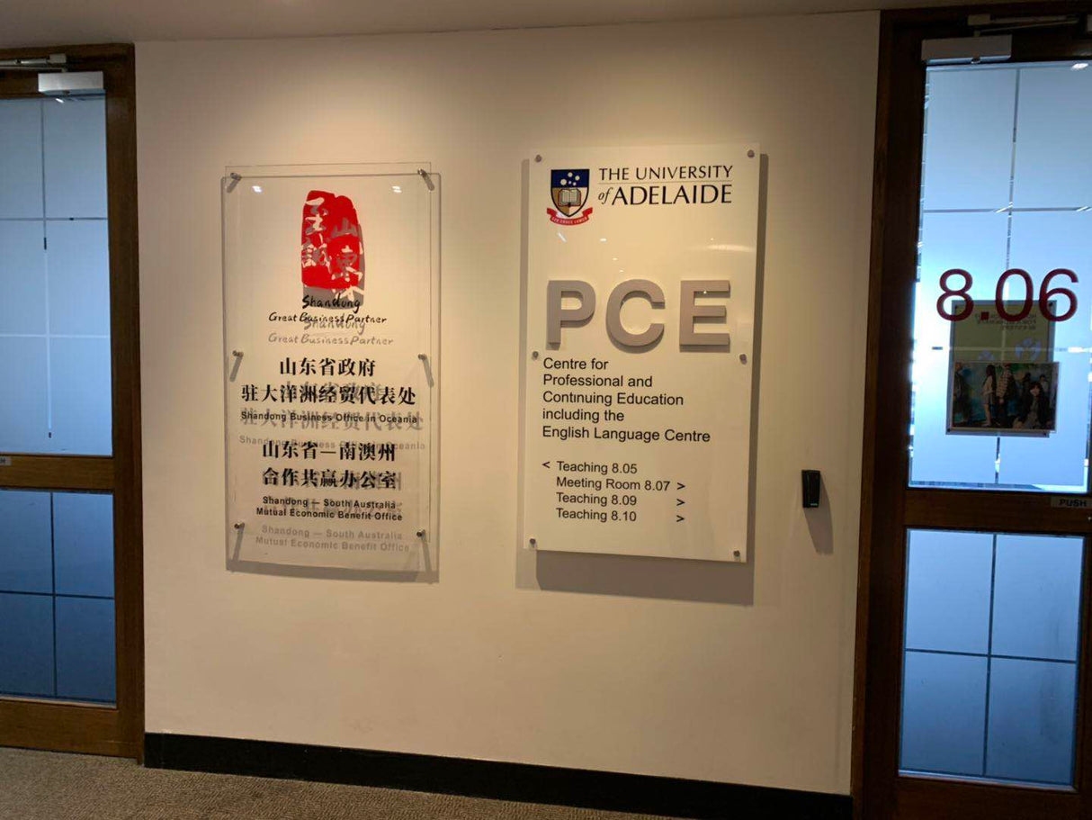 Acrylic Signs with Print