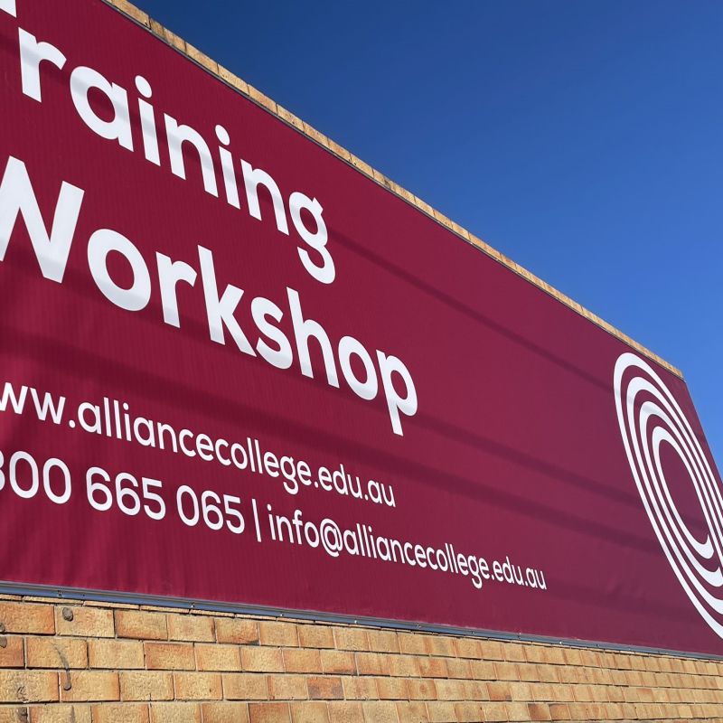 Outdoor Banner With Keder Edge