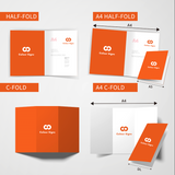 Professional A4 Tri-Fold Flyers